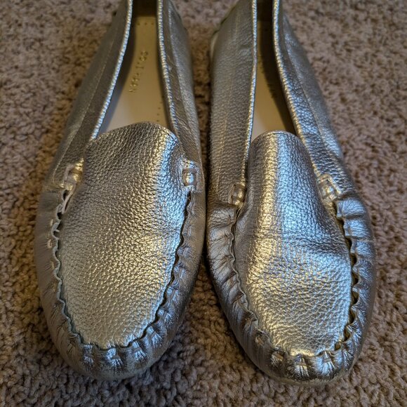 Cole Haan Shoes - Cole Haan Evelyn Driver Gold Loafers size 7